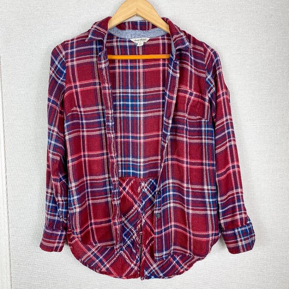 Lucky Brand Tops - *SOLD* EUC Lucky Brand Flannel Top Size XS